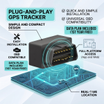 Plug & Play OBD GPS Tracker 2G / 4G